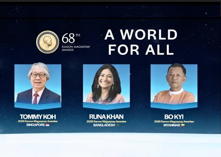 Myanmar political prisoner advocate Bo Kyi among 2026 Ramon Magsaysay Award laureates