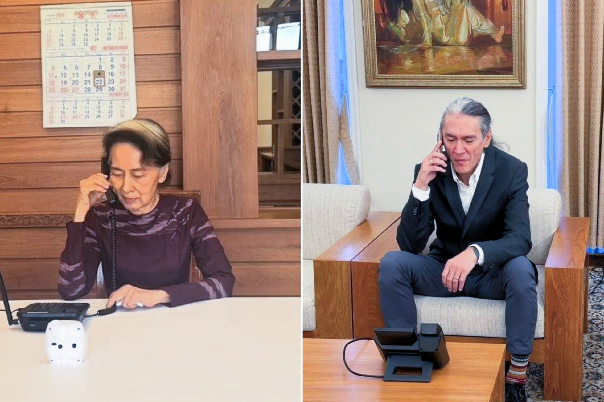 Suu Kyi’s Son Speaks to Her for First Time in Five Years
