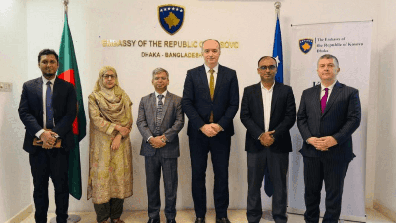 Kosovo Pledges Support for Rohingya Children's Education in Bangladesh
