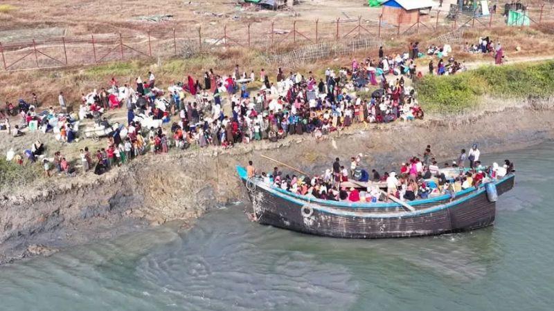 Arakan Army Blocks Thousands of Displaced Rohingya from Returning to Maungdaw Township