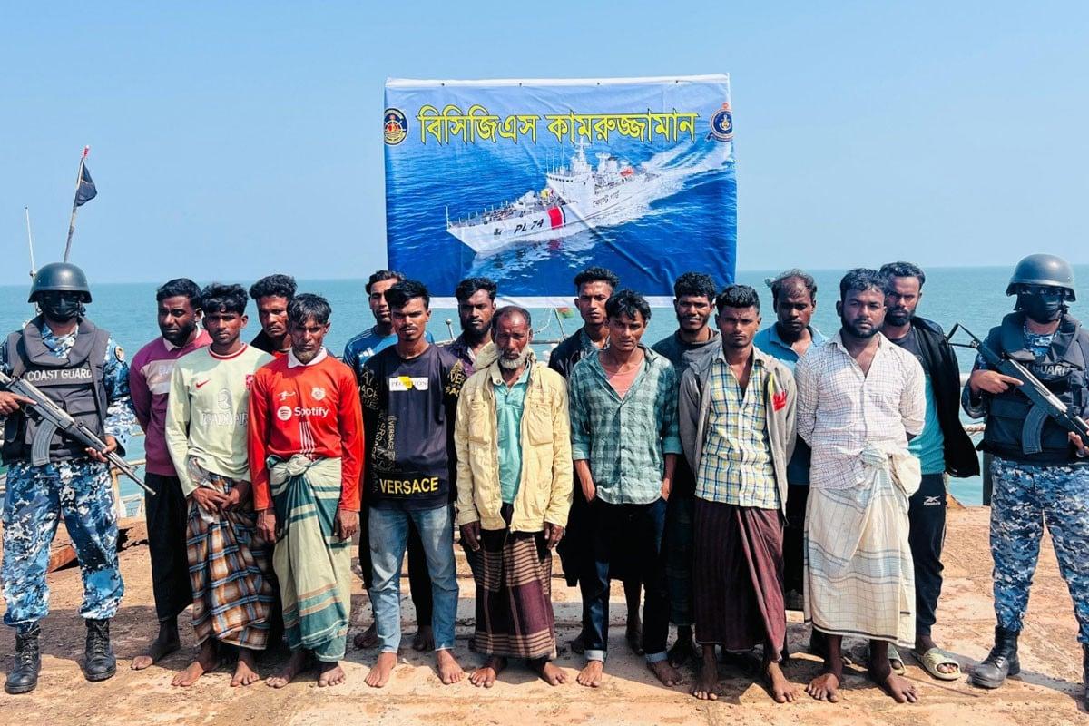 153 Rohingya Rescued as Bangladesh Coast Guard Foils Malaysia Trafficking Bid