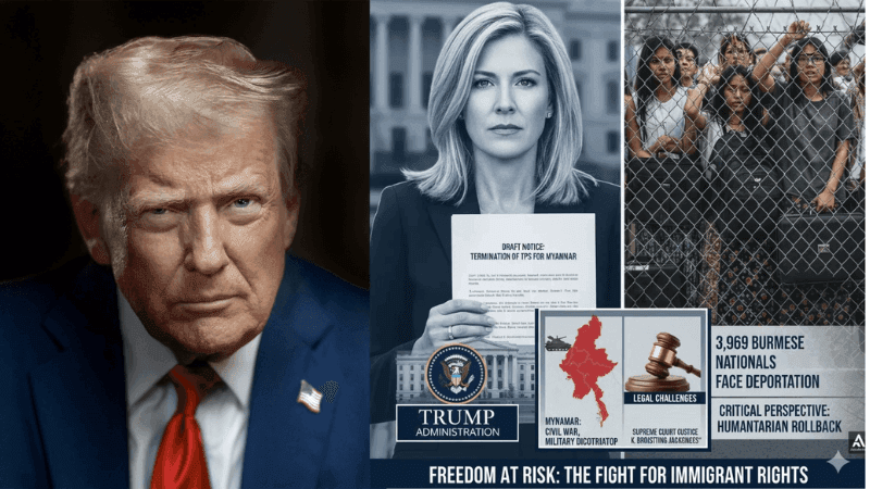 Trump administration ends temporary immigration status for Myanmar citizens