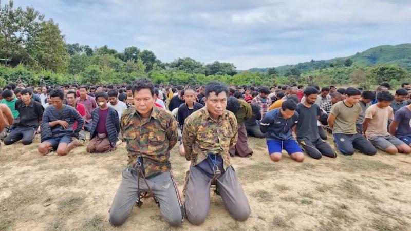 Captured Myanmar Junta General Urges Surrender in Rakhine