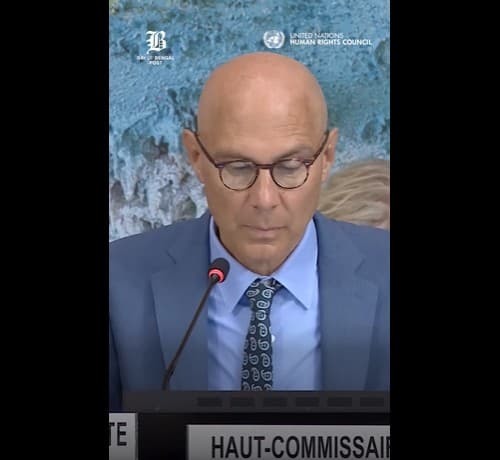 The Human Rights crisis in Myanmar is greatest International Concern : Volker Turk